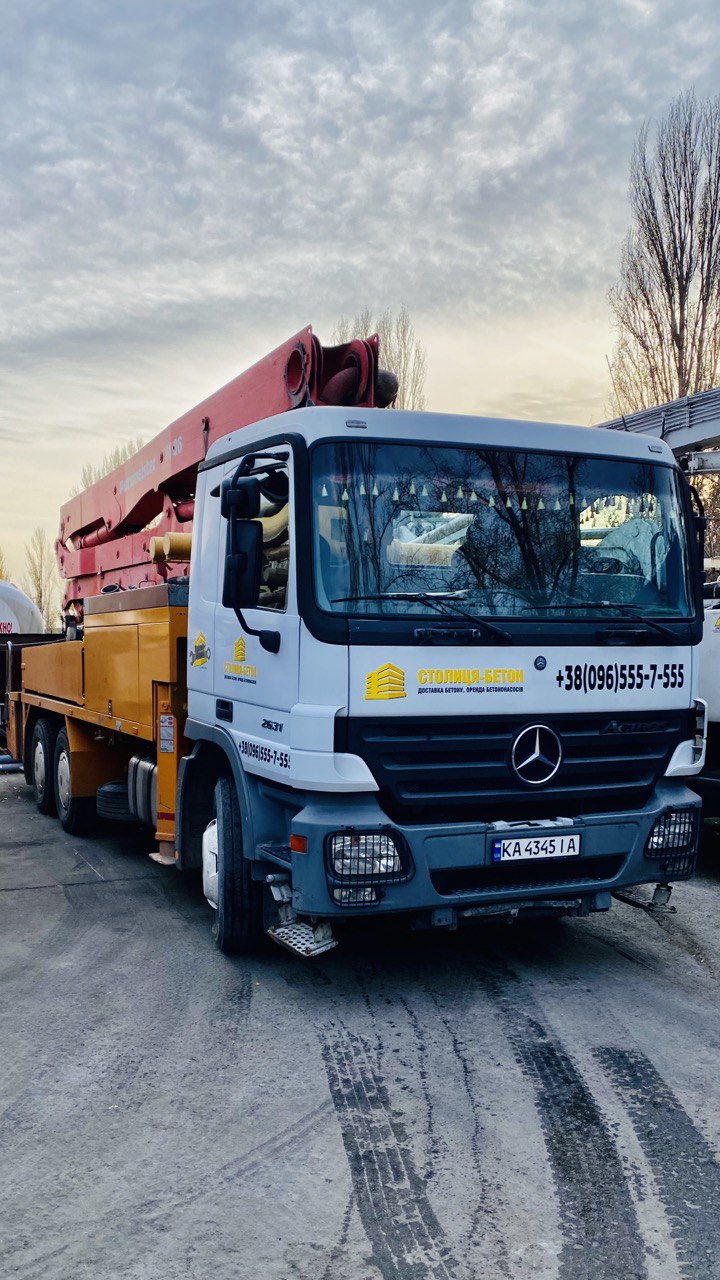 Автобетононасос АБН 36м